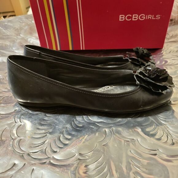 BCBGirls BG-BARTLEY, BLACK GLAZED LE PATENT SZ.6 - Picture 2 of 6